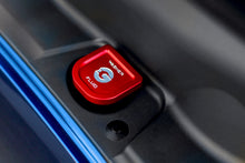 Load image into Gallery viewer, Toyota GR Supra 2020+ (A90) BLACKLINE Performance Washer Fluid Cap