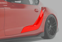 Load image into Gallery viewer, Toyota A90/91 GR Supra BLACKLINE Aero Zupra Ventless Door Flare Garnish Set