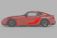 Load image into Gallery viewer, Toyota A90/91 GR Supra BLACKLINE Aero Zupra Ventless Door Flare Garnish Set