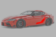 Load image into Gallery viewer, Toyota A90/91 GR Supra BLACKLINE Aero Zupra Ventless Door Flare Garnish Set