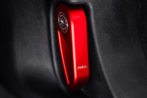 BMW M Car E9X Series BLACKLINE Performance Edition RED Hood Latch Handle (RHD)