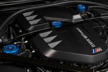 Load image into Gallery viewer, BMW 2021+ S58 Engine BLACKLINE Performance Motorsport BLUE Cap Set (Oil Cap / Coolant Caps)