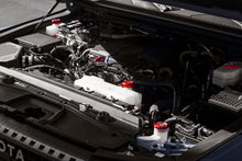 Load image into Gallery viewer, Toyota 2024+ Landcruiser / Trailhunter Tacoma / 4Runner - T24A-FTS Engine BLACKLINE Performance Cap Set (Oil Cap / Coolant Caps / Brake Master Cylinder Cap / Fuel Cap / Washer Fluid Cap)