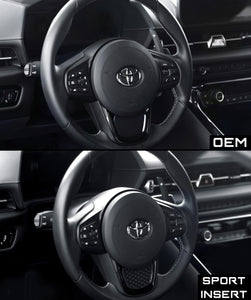 Toyota GR Supra 2020+ (A90) BLACKLINE Performance Sport Steering Wheel Insert