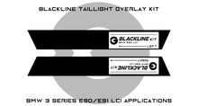 Load image into Gallery viewer, BMW 3 Series M3 2009-2011 (E90/E91 LCI) BLACKLINE Taillight Overlay Kit