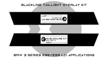 Load image into Gallery viewer, BMW 3 Series M3 2011-2013 (E92/E93 LCI) BLACKLINE Taillight Overlay Kit