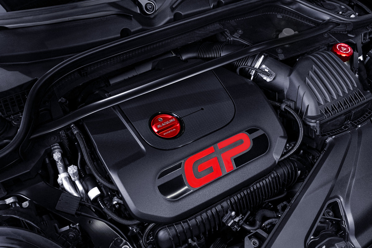 MINI 2020+ JCW / GP3 (F5X) BLACKLINE Performance Engine Cap Set (Oil C ...