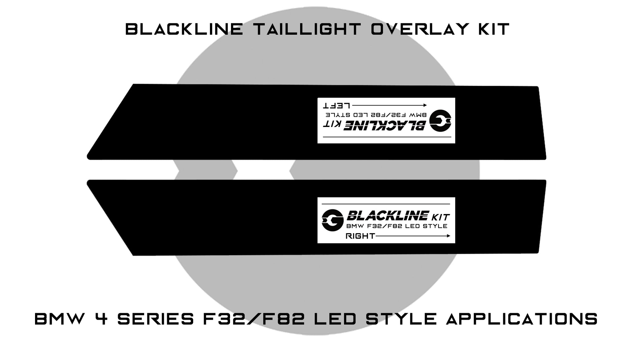 BMW 4 Series (F32/F82 OLED LED Styled Taillights) BLACKLINE Taillight –  Goldenwrench Supply