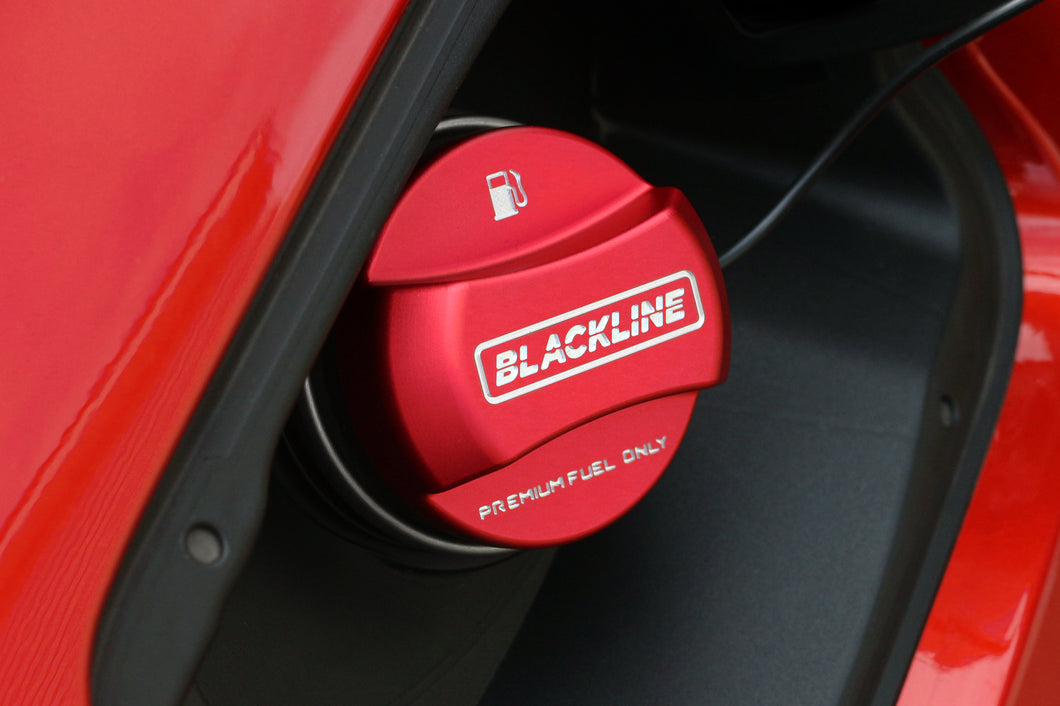 BMW M Car Series BLACKLINE Performance Edition RED Fuel Cap Cover