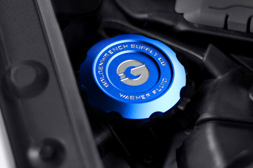 BMW M Car F Series BLACKLINE Performance Motorsport BLUE Washer Fluid Cap