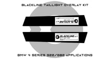 Load image into Gallery viewer, BMW 4 Series M4 Competition 2021+ (G22/G82 Pre LCI) BLACKLINE Taillight Overlay Kit