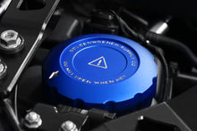 Load image into Gallery viewer, BMW 2021+ S58 Engine BLACKLINE Performance Motorsport BLUE Cap Set (Oil Cap / Coolant Caps)